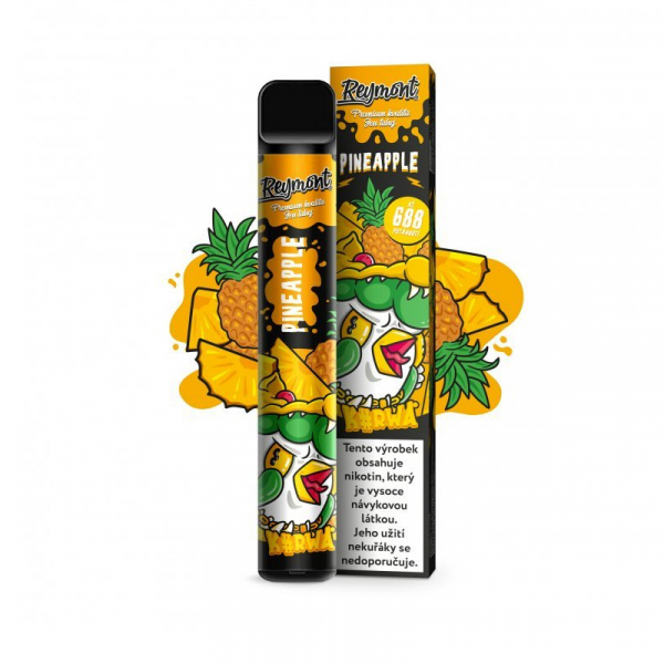 Kurwa Reymont jednor&aacute;zov&aacute; elektronick&aacute; cigareta Pineapple - Ananas