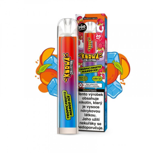 Kurwa Collection jednorázová elektronická cigareta Tropic Fruits Mango Ice - Tropické ovoce, ledové mango