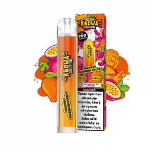 Kurwa Collection jednorázová elektronická cigareta Mango Passion Fruit - Mango, marakuja