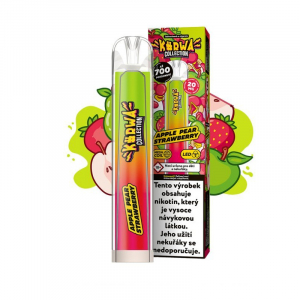 Kurwa Collection jednorázová elektronická cigareta Apple Pear Strawberry - Jablko, hruška, jahoda