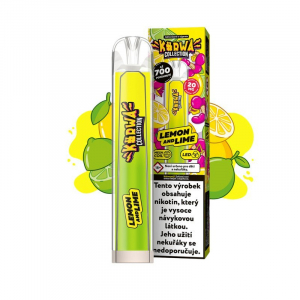 Kurwa Collection jednorázová elektronická cigareta Lemon and Lime - Limetka a citrón