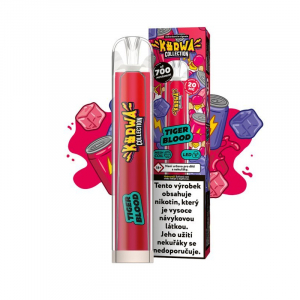 Kurwa Collection jednorázová elektronická cigareta Tiger Blood - Energetický drink