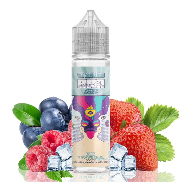 Příchuť TI Juice Bar Series Blue Strawberry Raspberry - Borůvka, jahoda, malina