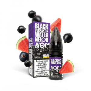E-liquid RIOT Hybrid Salt Blackcurrant Watermelon - Černý rybíz a vodní meloun (10 ml)