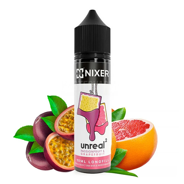 Příchuť Nixer Unreal 2 Passionfruit Grapefruit - Marakuja, grep