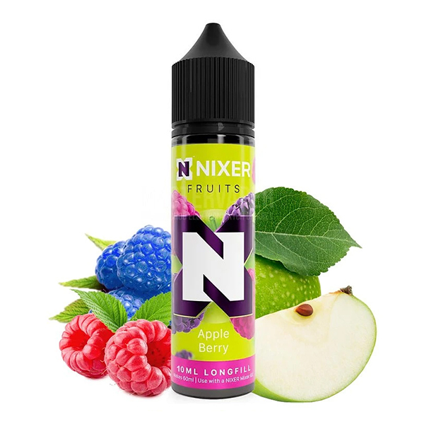 Příchuť Nixer Fruits Apple Berry - Jablko, lesní plody
