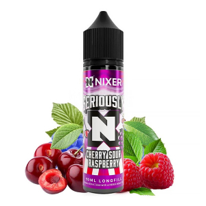 Příchuť Nixer Seriously Cherry Sour Raspberry - Třešeň, malina