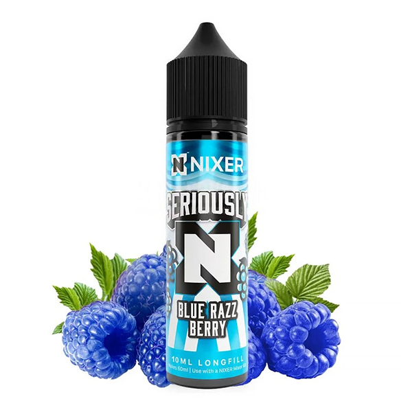 Příchuť Nixer Seriously Blue Razz Berry  - Modrá malina