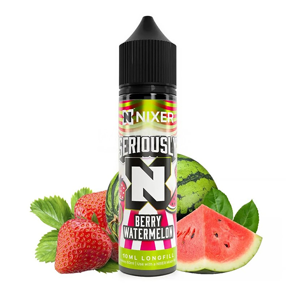 Příchuť Nixer Seriously Berry Watermelon  - Jahoda, vodní meloun