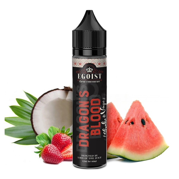 Příchuť Egoist Dragons Blood - Kokosová šťáva, jahoda, vodní meloun
