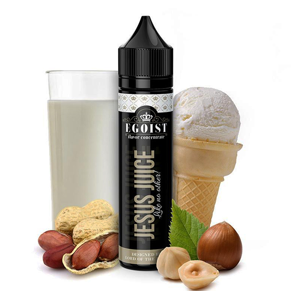 Příchuť Egoist Jesus Juice - Lískové oříšky, arašídy, smetana, vanilka