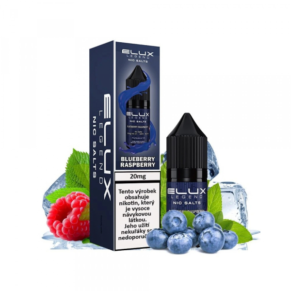 E-liquid Elux Legend SALT Blueberry Raspberry - Borůvka, malina
