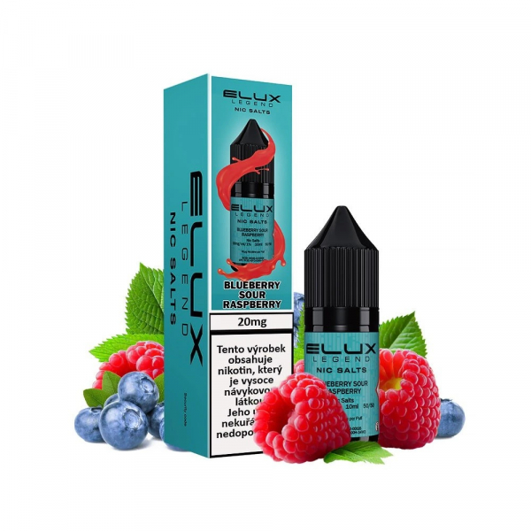 E-liquid Elux Legend SALT Blueberry Sour Raspberry - Borůvka, kyselá malina