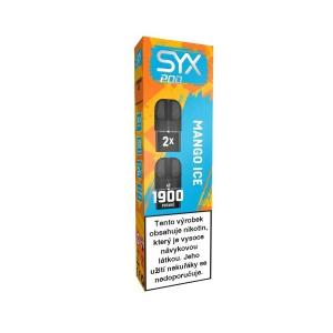 SYX Pod cartridge 2Pack Mango Ice - Ledové mango (16,5 mg)