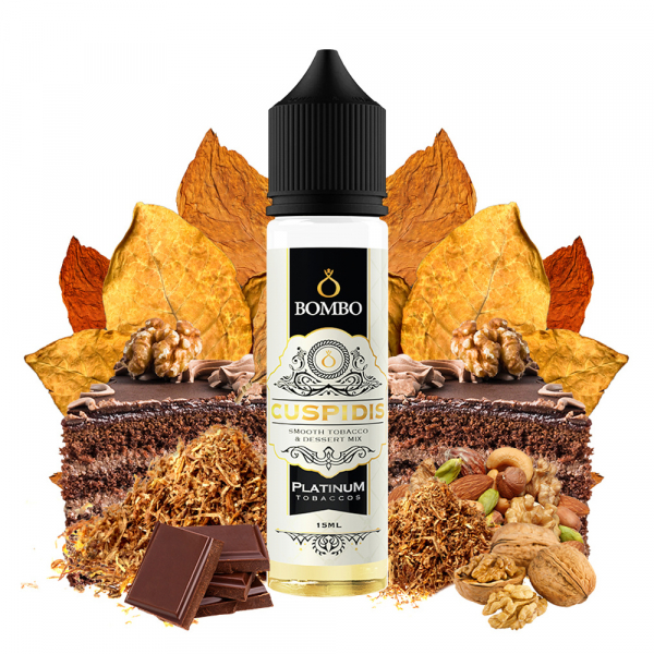 Příchuť Bombo Platinum Tobaccos Cuspidis - Světlý tabák, vlašský ořech, čokoláda