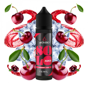 Příchuť Bombo Solo Juice Cherry Ice - Ledová třešeň