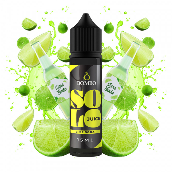 Příchuť Bombo Solo Juice Lime Soda - Limetková soda