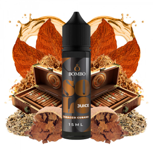 Příchuť Bombo Solo Juice Tobacco Cubano  - Kubánský tabák
