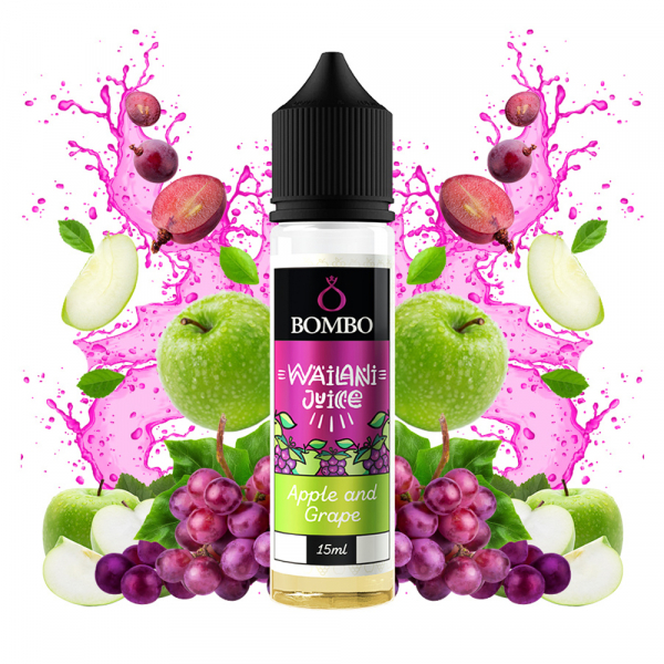 Příchuť Bombo Wailani Juice Apple and Grape - Jablko a hroznové víno