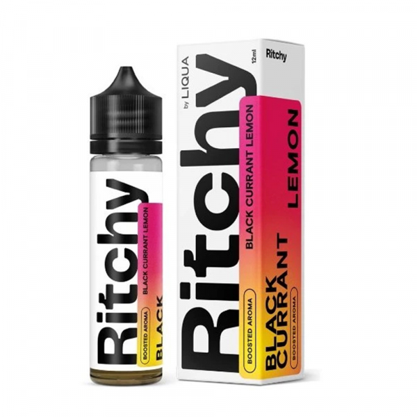 Příchuť Ritchy Black Currant Lemon - Černý rybíz, citron