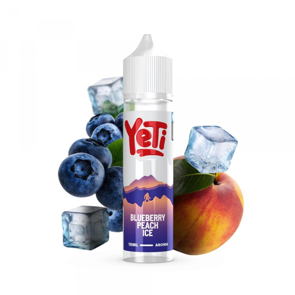 Příchuť Yeti Summit Series Blueberry Peach Ice - Ledová borůvka, broskev