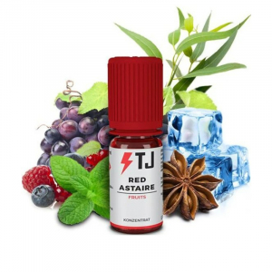 Příchuť T-Juice Red Astaire - Červené bobule, hroznové víno, mentol, anýz (10 ml)