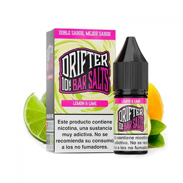 E-liquid Juice Sauz Drifter Bar Salts Lemon Lime - Citron, limeta (10 ml)