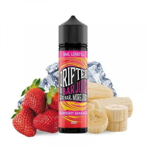 Příchuť Drifter Bar Juice Strawberry Banana ICE - Ledová jahoda, banán (16 ml)