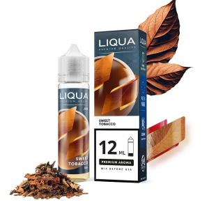 Příchuť Liqua Mix&Go Sweet Tobacco - Tabák, karamel a vanilka (12 ml)