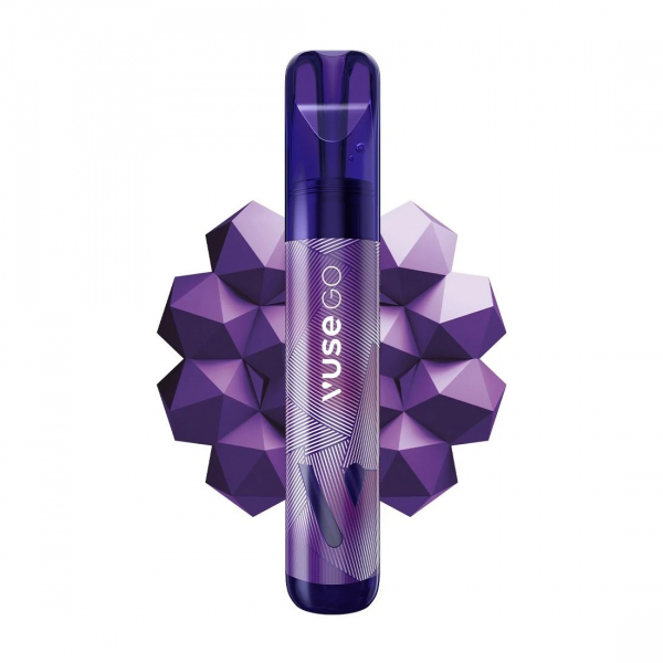 Vuse GO 1000 Grape Ice jednorázová elektronická cigareta - Ledové hroznové víno (18 mg)