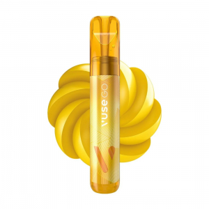 Vuse GO 1000 Banana Ice jednorázová elektronická cigareta - Ledový banán (18 mg)