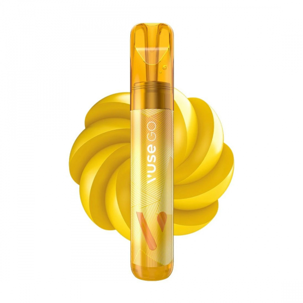 Vuse GO 1000 Banana Ice jednorázová elektronická cigareta - Ledový banán (18 mg)