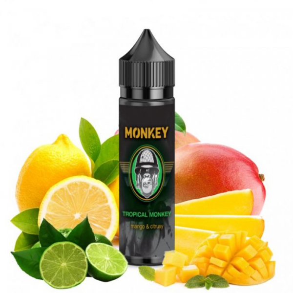 Příchuť Monkey Tropical Monkey - Citrusový mix s mangem