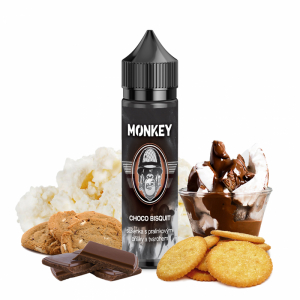 Příchuť Monkey Choco Bisquit - Pralinková sušenka s tvarohem