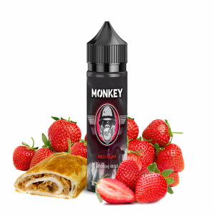 Příchuť Monkey Red Muff - Jahodový štrúdl