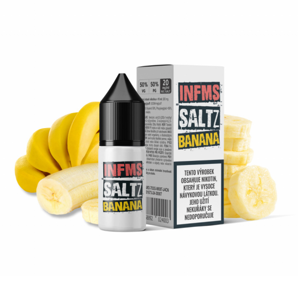 E-Liquid Infamous Saltz Banana - Banán