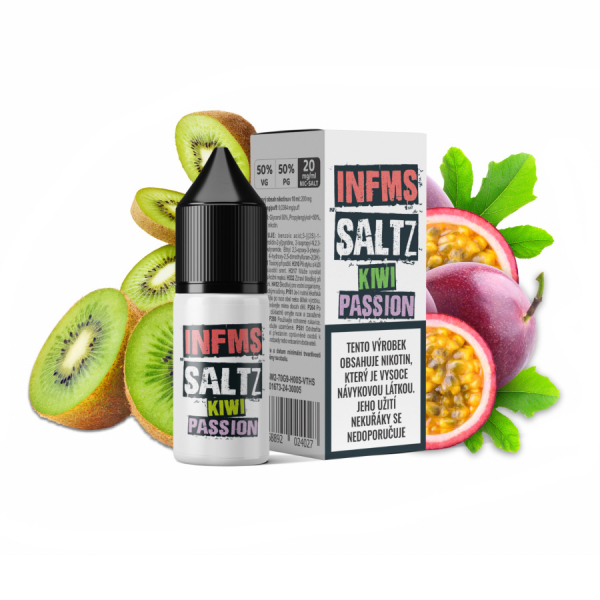 E-Liquid Infamous Saltz Kiwi Passion - Kiwi, marakuja