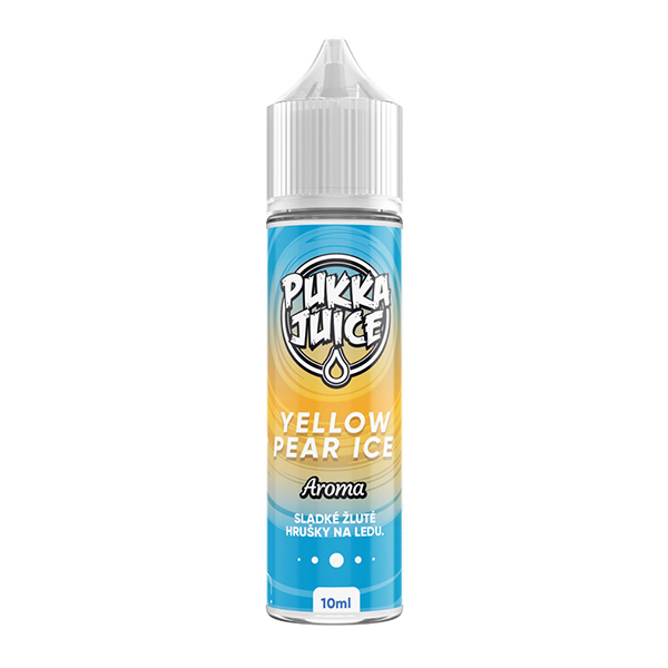 Příchuť Pukka Juice Yellow Pear Ice - Žlutá hruška na ledu