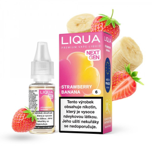 E-liquid LIQUA Next Gen Strawberry Banana - Jahoda, banán (10 ml)