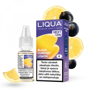 E-liquid LIQUA Next Gen Black Currant Lemon - Černý rybíz, citron (10 ml)