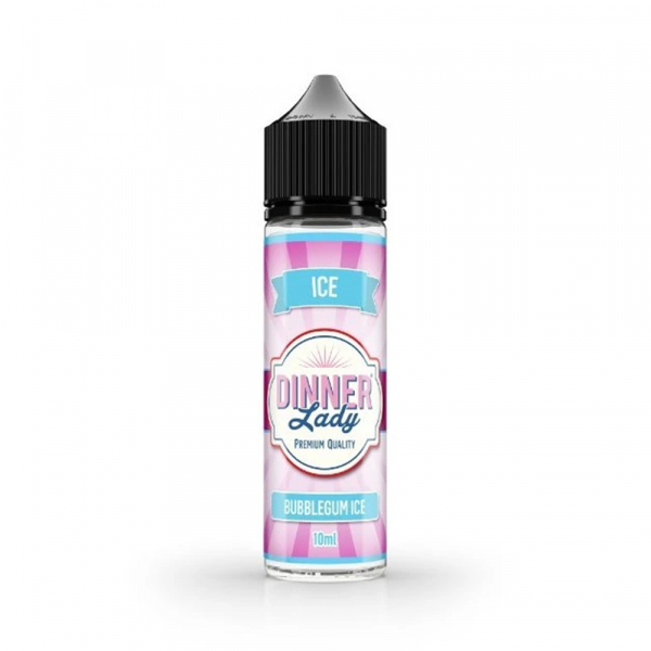 Příchuť Dinner Lady ICE Bubblegum Ice - Ledová ovocná žvýkačka