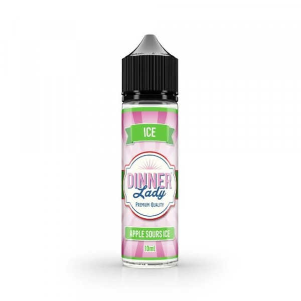 Příchuť Dinner Lady ICE Apple Sours Ice - Ledové kyselé jablko