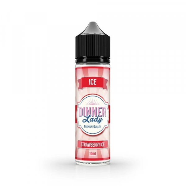 Příchuť Dinner Lady ICE Strawberry Ice - Ledová jahoda