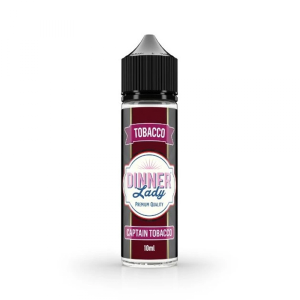 Příchuť Dinner Lady Tobacco Captain Tobacco - Tabák, rum, vanilka