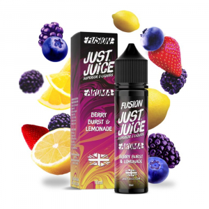 Příchuť Just Juice Fusion Berry Burst Lemonade - Lesní ovoce a citrusové plody