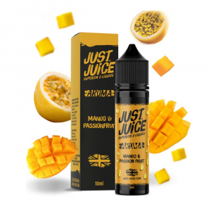 Příchuť Just Juice Mango and Passion Fruit - Marakuja a mango