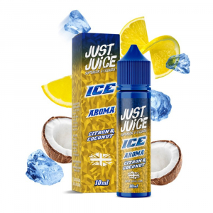 Příchuť Just Juice ICE Citron and Coconut - Chladivý citrón a kokos