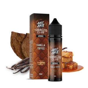 Příchuť Just Juice Tobacco Vanilla Toffee - Tabák, vanilka a karamel
