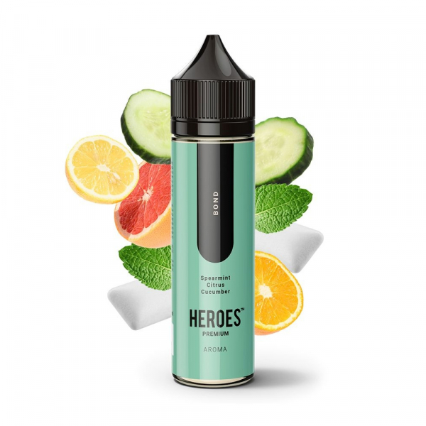 Příchuť ProVape Heroes Bond - Máta, citrusy, salátová okurka