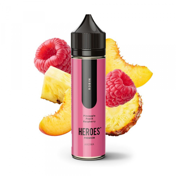 Příchuť ProVape Heroes Robin - Ananas, broskev, malina